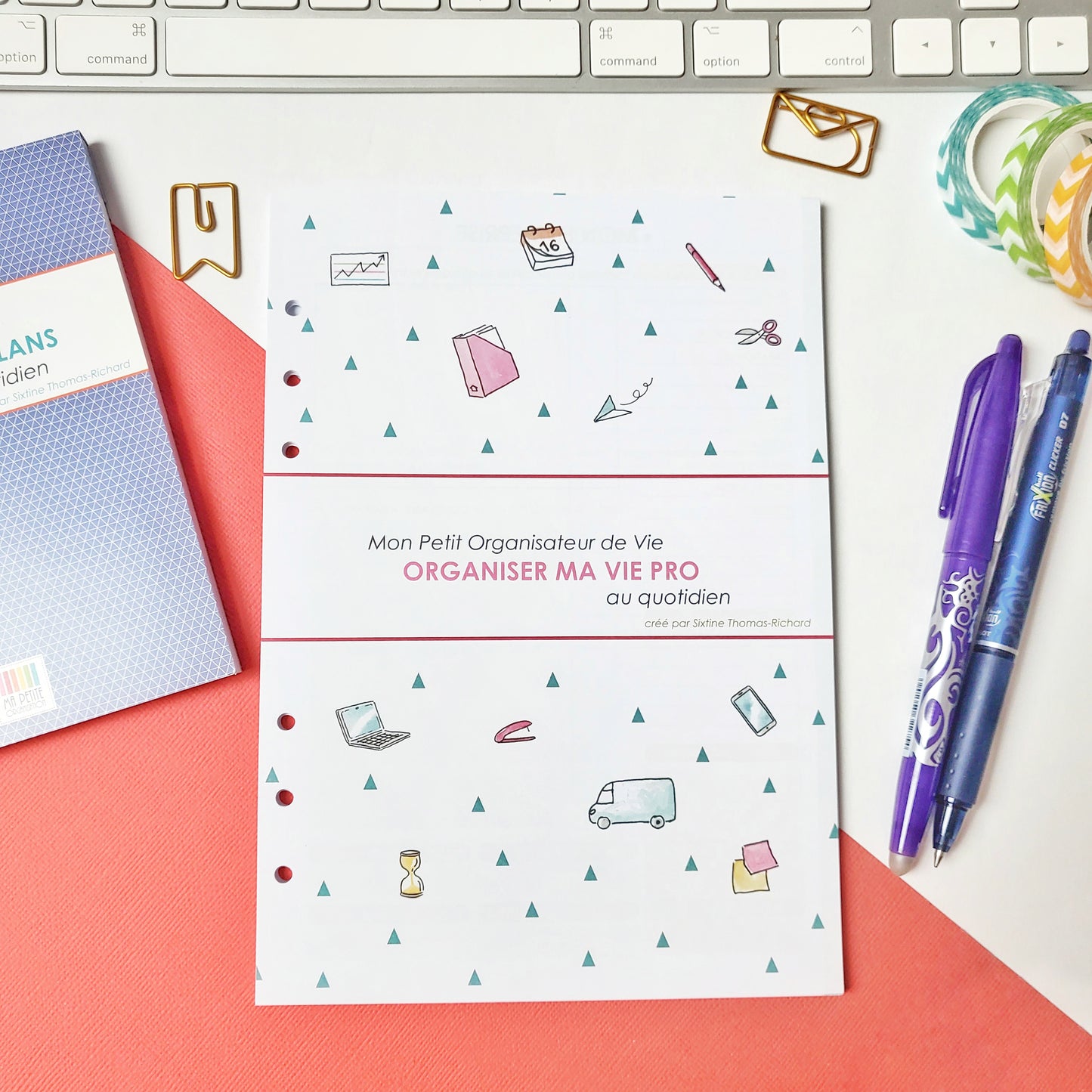 Organiser ma vie pro - recharge pour agenda A5