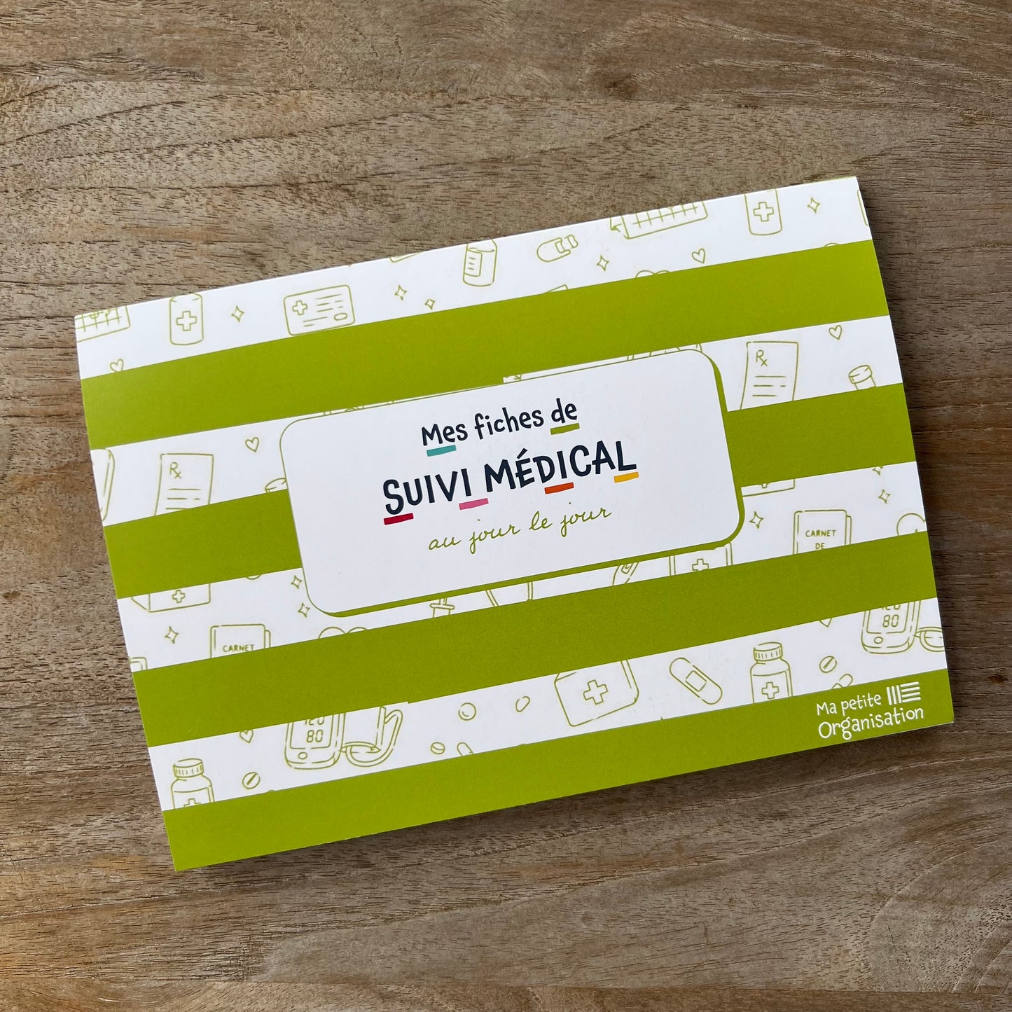Bloc-notes A5 - Fiches de suivi médical