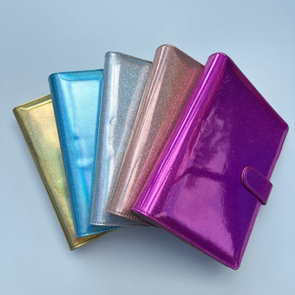 Classeur A5 rigide à paillettes