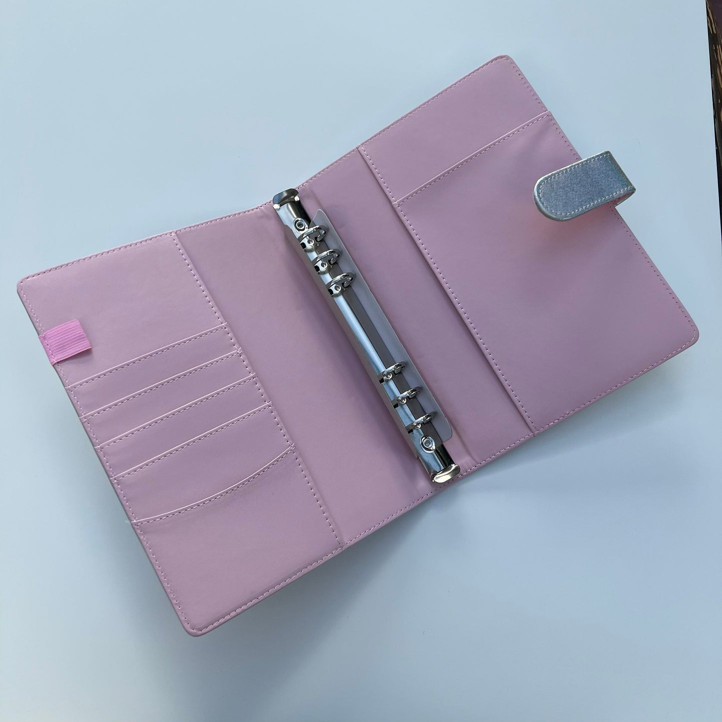 Classeur A5 rigide à paillettes