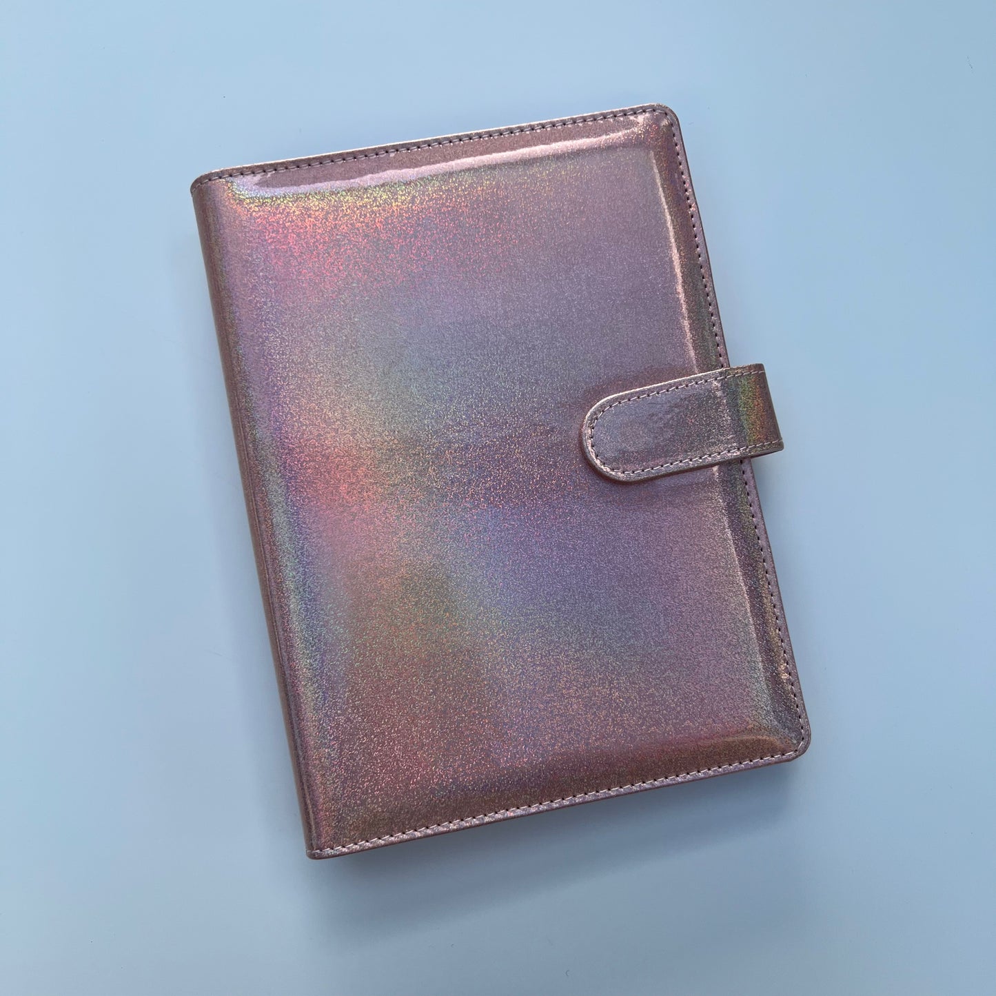 Classeur A5 rigide à paillettes