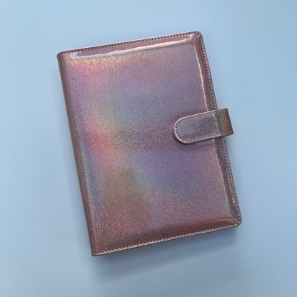 Classeur A5 rigide à paillettes