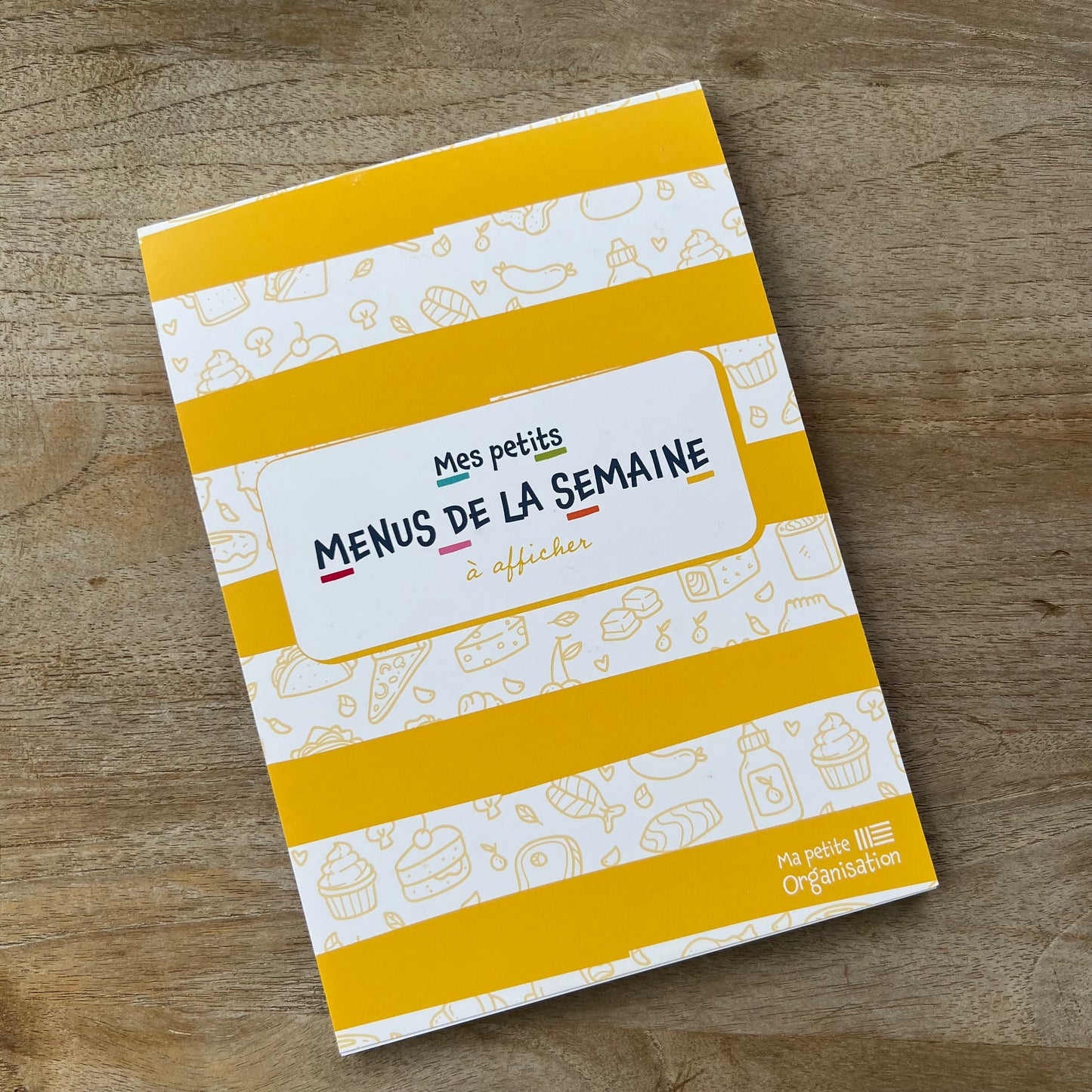 Bloc-notes A5 - Menus de la semaine