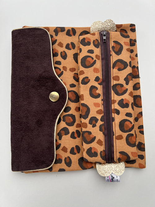 Trousse élastiquée pour agenda ou planner A5