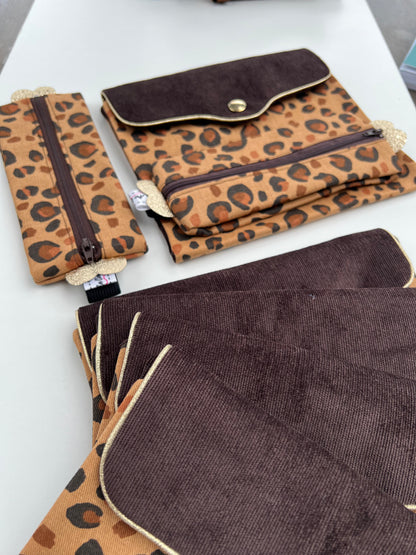 Trousse élastiquée pour agenda ou planner A5