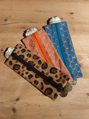 Trousse élastiquée pour agenda ou planner A5