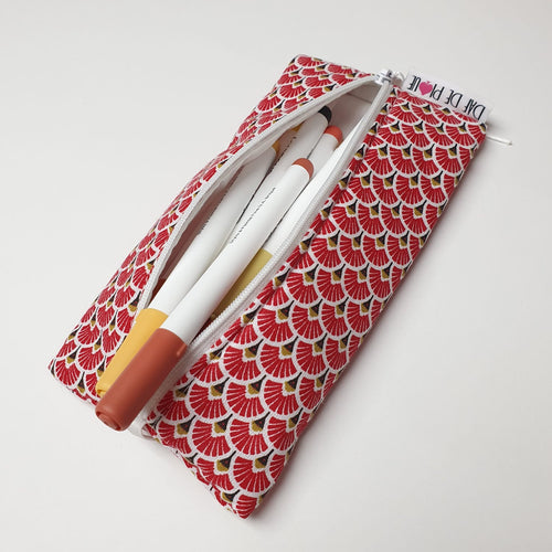 Trousse élastiquée pour agenda ou planner A5