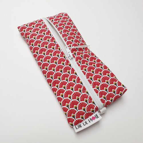Trousse élastiquée pour agenda ou planner A5