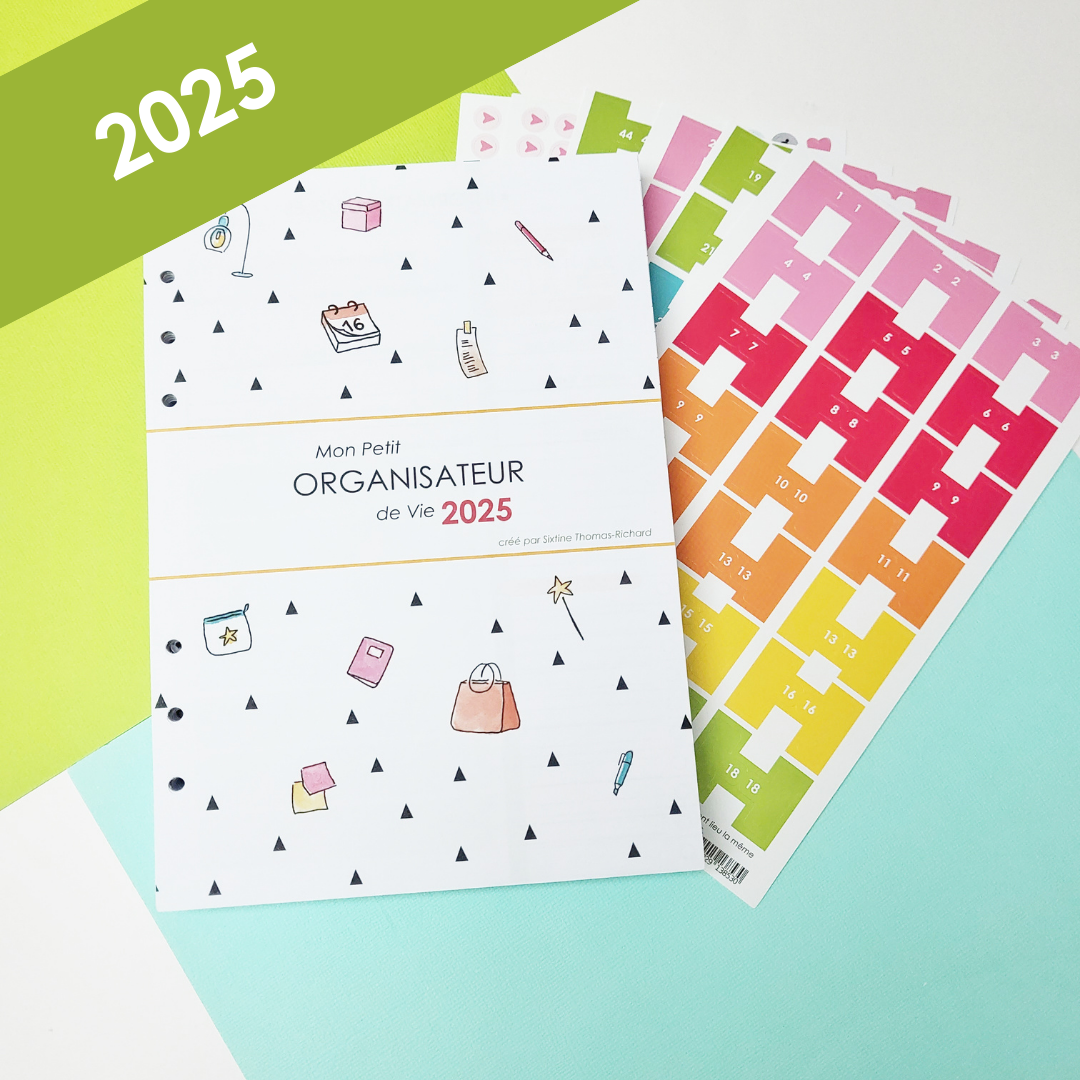 Agenda Mon Petit Organisateur de Vie - 2025