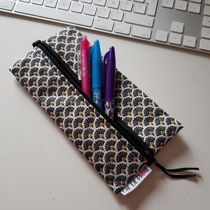 Trousse élastiquée pour agenda ou planner A5